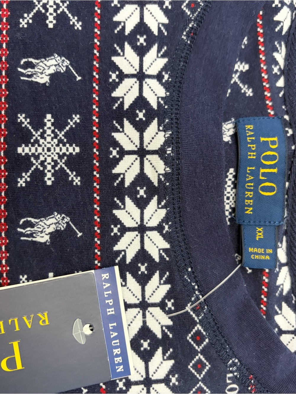 NEW Polo by Ralph Lauren Navy Fair Isle PJ’s